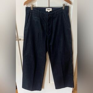 YMC Men’s Organic Cotton Trousers. Size 32”